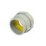 4" Labline Flame Retardant Polypropylene Acid Waste Glass Adapter, W454