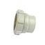3" Labline Flame Retardant Polypropylene Acid Waste Duriron Adapter, W463