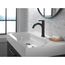 Nicoli 1 Handle Bathroom Faucet, 1 or 3-hole 4" Installation, 15749LF-BL (Matte Black)