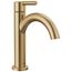 15749LF-CZ Nicoli Single Handle Bathroom Faucet (Champagne Bronze)