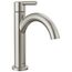 Nicoli 1 Handle Bathroom Faucet, 1 or 3-hole 4" Installation, 15749LF-SS (Stainless)