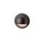 12V LED 3000K Half Moon Deck Light Textured (Architectural Bronze)