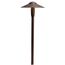 8" Dome 2700K LED Path Light Textured (Architectural Bronze)