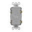 Radiant Spec-Grade Self-Test GFCI Receptacle - Brown (15A)