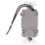 Radiant Single-Pole Switch w/ Tamper-Resistant Self-Test GFCI Outlet - White (125V)