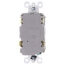 Radiant Spec-Grade Tamper-Resistant Self-Test GFCI Receptacle, NEMA 15-5R, 15A - Light Almond (125V)