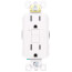 Radiant Spec-Grade Tamper-Resistant Self-Test GFCI Receptacle, NEMA 15-5R, 15A - White (125V)