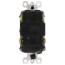 Radiant Spec-Grade Weather-Resistant Self-Test GFCI Receptacle, NEMA 15-5R, 15A - Brown (125V)
