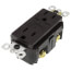 Radiant Spec-Grade Weather-Resistant Self-Test GFCI Receptacle, NEMA 15-5R, 15A - Brown (125V)