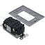 Radiant Spec-Grade Weather-Resistant Self-Test GFCI Receptacle, NEMA 15-5R, 15A - Gray (125V)