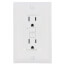 Radiant Spec-Grade Weather-Resistant Self-Test GFCI Receptacle, NEMA 15-5R, 15A - White (125V)