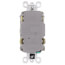 Radiant Spec-Grade Self-Test GFCI Receptacle, 15A - White (125V)