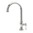 Silver Series 1 Hole Deck Mount Pantry Kitchen Faucet w/ 6" Wide Gooseneck Spout, 16-116L