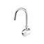 Royal Series 1 Hole Wall Mount Sensor Faucet w/ 4-1/2" Wide Gooseneck Spout, 16-190