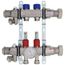 2-Loop ProRadiant Stainless Steel Manifold Shut-Off/Balancing/Flow Meters