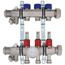 3-Loop ProRadiant Stainless Steel Manifold Shut-Off/Balancing/Flow Meters