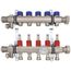 5-Loop ProRadiant Stainless Steel Manifold Shut-Off/Balancing/Flow Meters