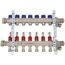 7-Loop ProRadiant Stainless Steel Manifold Shut-Off/Balancing/Flow Meters