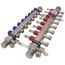 8-Loop ProRadiant Stainless Steel Manifold Shut-Off/Balancing/Flow Meters