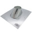 4" Adjustable Roof Flashing Flat - 6/12 (4RF)
