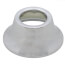 1-1/4" OD Sweat (Tubular Size) Chrome-Plated Steel Bell Escutcheon (3" OD)