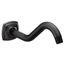 Matte Black 8" Shower Arm And Flange, 161951BL