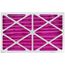 16" x 25" x 4" Color Changing Air Filter for Home & Pet Odors (MERV8)