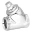 1" Turn-to-Silence Straight Control Stop for Ground Joint Connection (Screwdriver Operated w/ Protecting Cap)