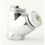 1" Turn-to-Silence Straight Control Stop for Ground Joint Connection (Wheel Handle Operated)