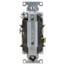 Decora Plus Duplex Receptacle, Side Wired, 15A, NEMA 5-20R, 2P, Light Almond (125V)