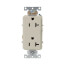 Decora Plus Duplex Receptacle, 20A, Commercial Grade - Light Almond (125V)