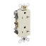 Heavy-Duty Decora Duplex Receptacle, 20A, 5-20R - Ivory (125V)
