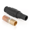 22 Series Plug, Female, 690A Max, 600V Crimp Tube Termination, 500-750 MCM Cable Range (Black)