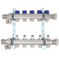 5-Loop ProRadiant Stainless Steel Manifold Shut-Off/Balancing