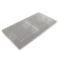 14" x 6" White Baseboard Return Air Grille (674 Series)