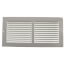 14" x 6" White Baseboard Return Air Grille (674 Series)