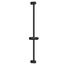 Round 30" Shower Slide Bar (Matte Black)
