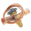 ERVE-1-C 1/4" x 1/2" ODF Thermal Expansion Valve w/ 60" Capillary (1 Ton)