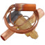 ERZE-12-1/2-GA 5/8" x 7/8" ODF Thermal Expansion Valve w/ 60" Capillary (12-1/2 Ton)