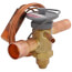 ERZE-12-1/2-GA 5/8" x 7/8" ODF Thermal Expansion Valve w/ 60" Capillary (12-1/2 Ton)