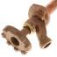Model 16 14", 1/2" MPT x Sweat Inlet Freezeless Wall Faucet