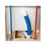 True Blue FLEX PVC Full Kit w/ Push n' Pull Stopper, Test Kit & Finished Drain Spud (Brushed Nickel)
