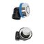 True Blue ABS Bath Waste Half Kit w/ Touch Toe Stopper (Chrome)