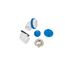 True Blue PVC Bath Waste Rough-In Kit w/ Test Kit (Chrome)