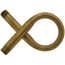 1/4" Angle Brass Pigtail
