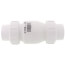 1-1/2" IPS PVC White True Union Swing Check Valve (Socket)