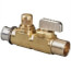 3/4" FSWT x Press Shut-Off/Balancing Valve for Copper Manifolds (Brass)