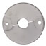 3/8" Floor & Ceiling Plate w/o Spring, 2-1/2" OD (Chrome Plated)