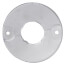 1" IPS Floor and Ceiling Plate w/ Spring, 3-1/2" OD (Chrome Plated)
