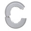 1-1/2" IPS Heavy Duty Floor and Ceiling Plate w/ Spring, 3-7/8" OD (Chrome Plated)